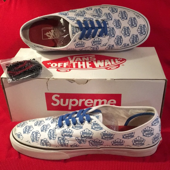 supreme white vans